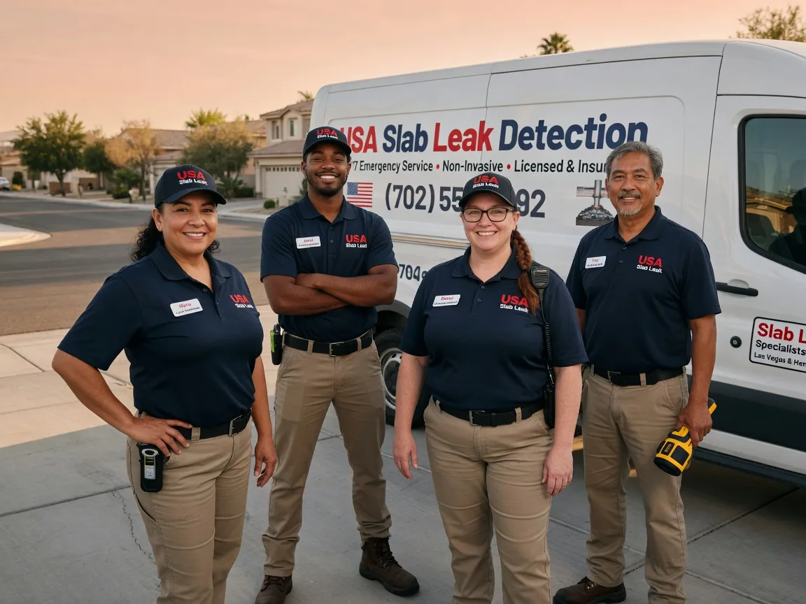 Slab Leak Repair company in Potts Camp, MS